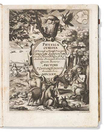 Schott, Gaspar (1608-1666) Physica Curiosa [and] Technica Curiosa.